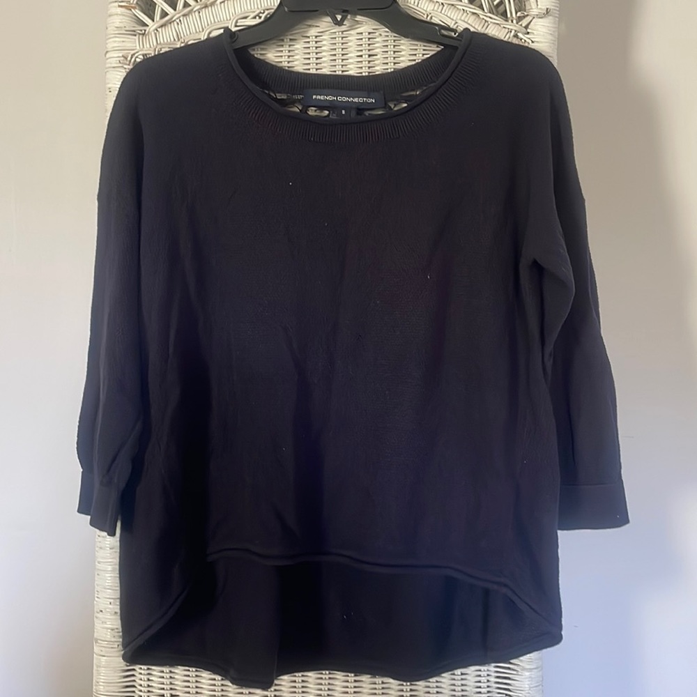 French Connection small navy sweater